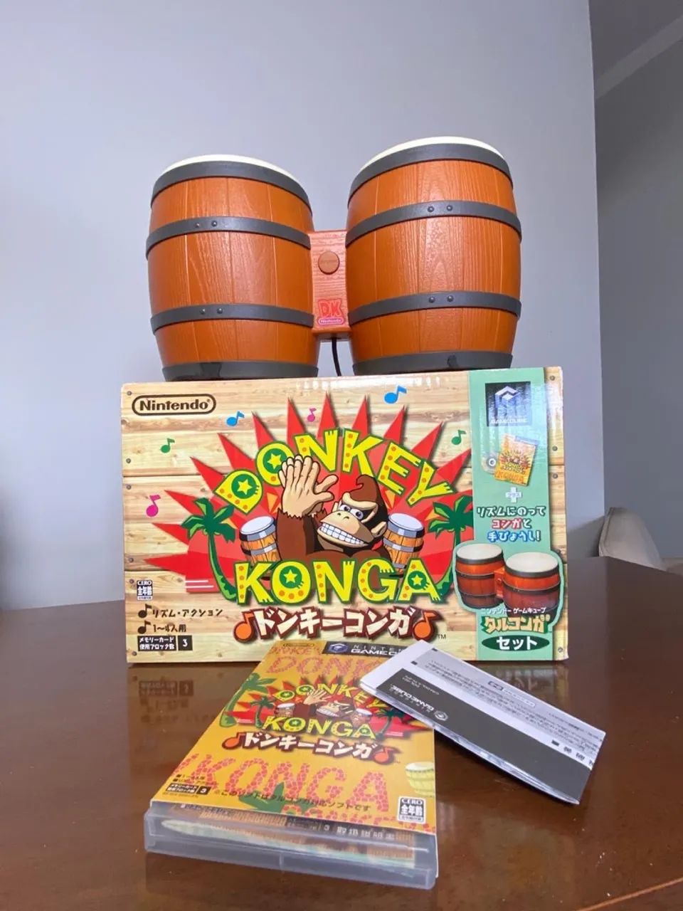Donkey Konga - Jogo para Nintendo GameCube - Foto 2