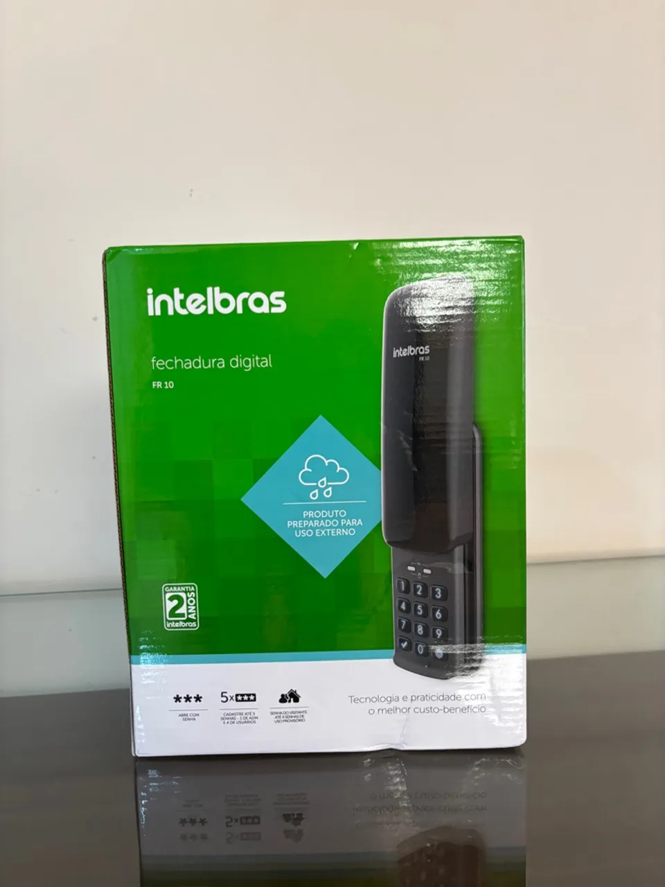 Fechadura Digital Intelbras FR 10 - Nova, Lacrada, com Garantia!