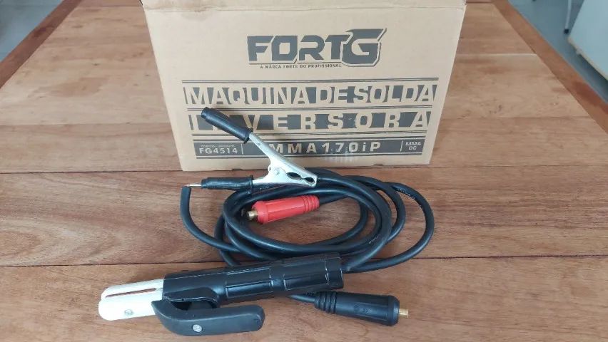 Máquina de Solda Inversora MMA170iP 170A Compacta Bivolt FORTG - Foto 3