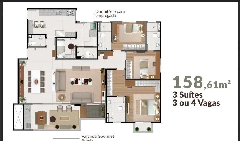 Viva o melhor do Urbanova . Apartamento pronto para morar - Foto 4