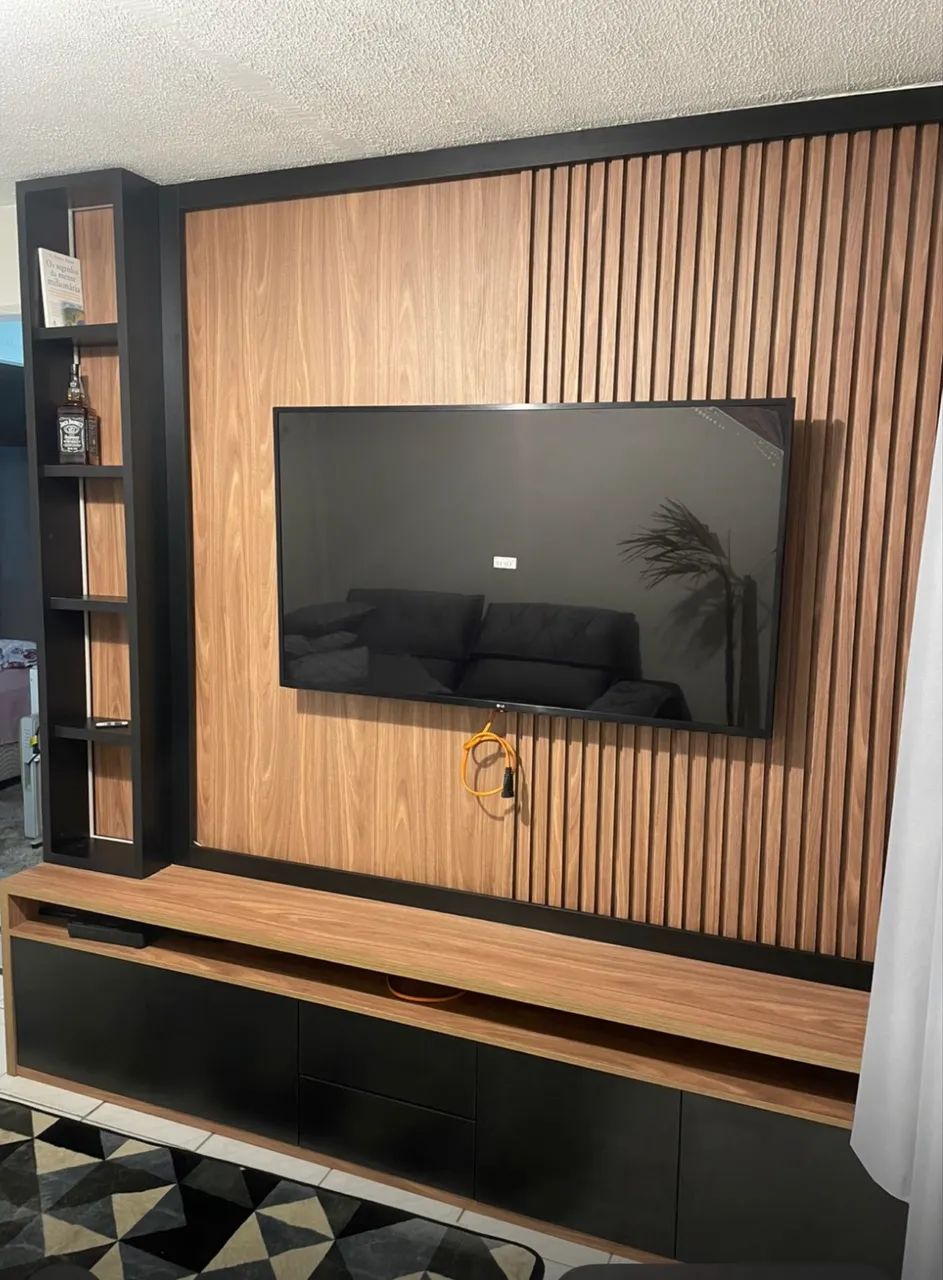Painel para sala ripado  - Foto 2