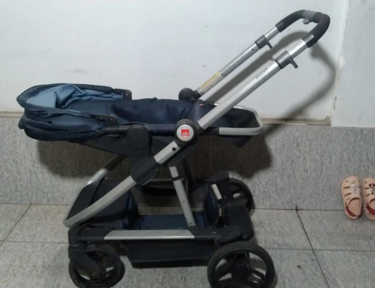 Carrinho de Bebê Azul Marinho - Conforto e Estilo Evoq 300,00 - Foto 6
