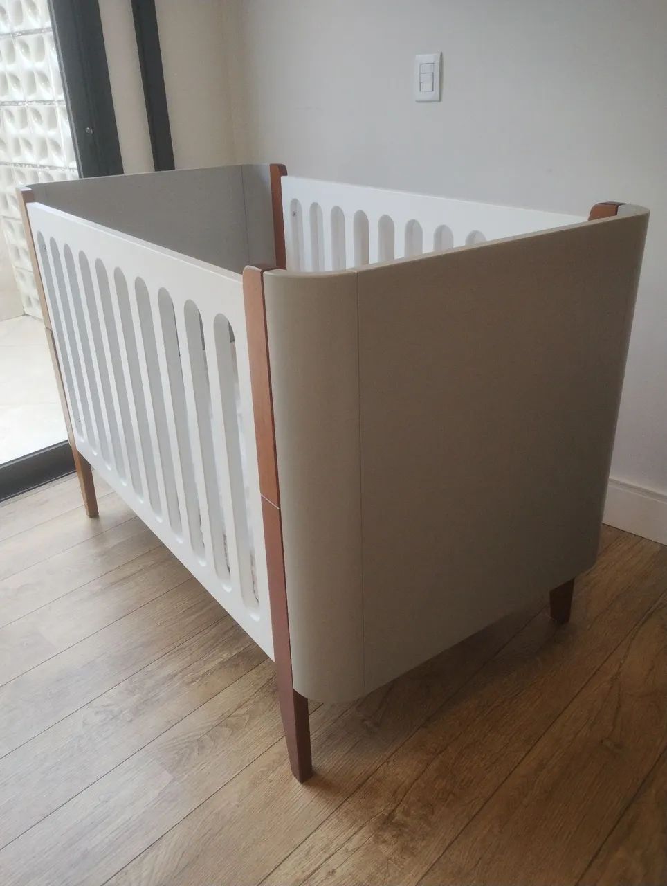 Berço de Madeira marca BO com Design Moderno - Novo - Foto 5