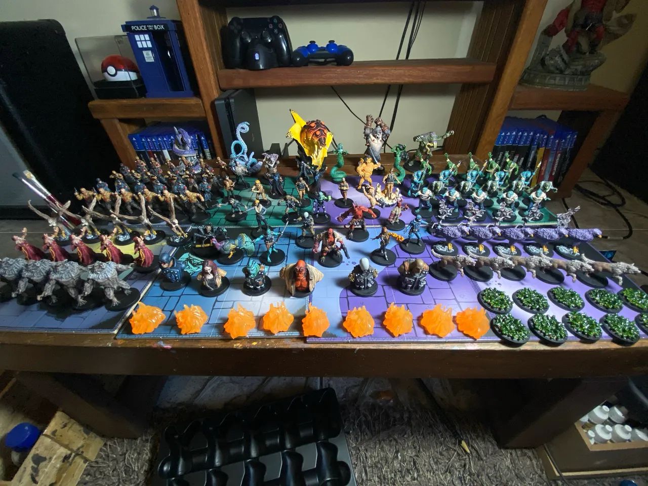 Board Game Hellboy - Edição de colecionador (com todas as miniaturas pintadas) - Foto 3