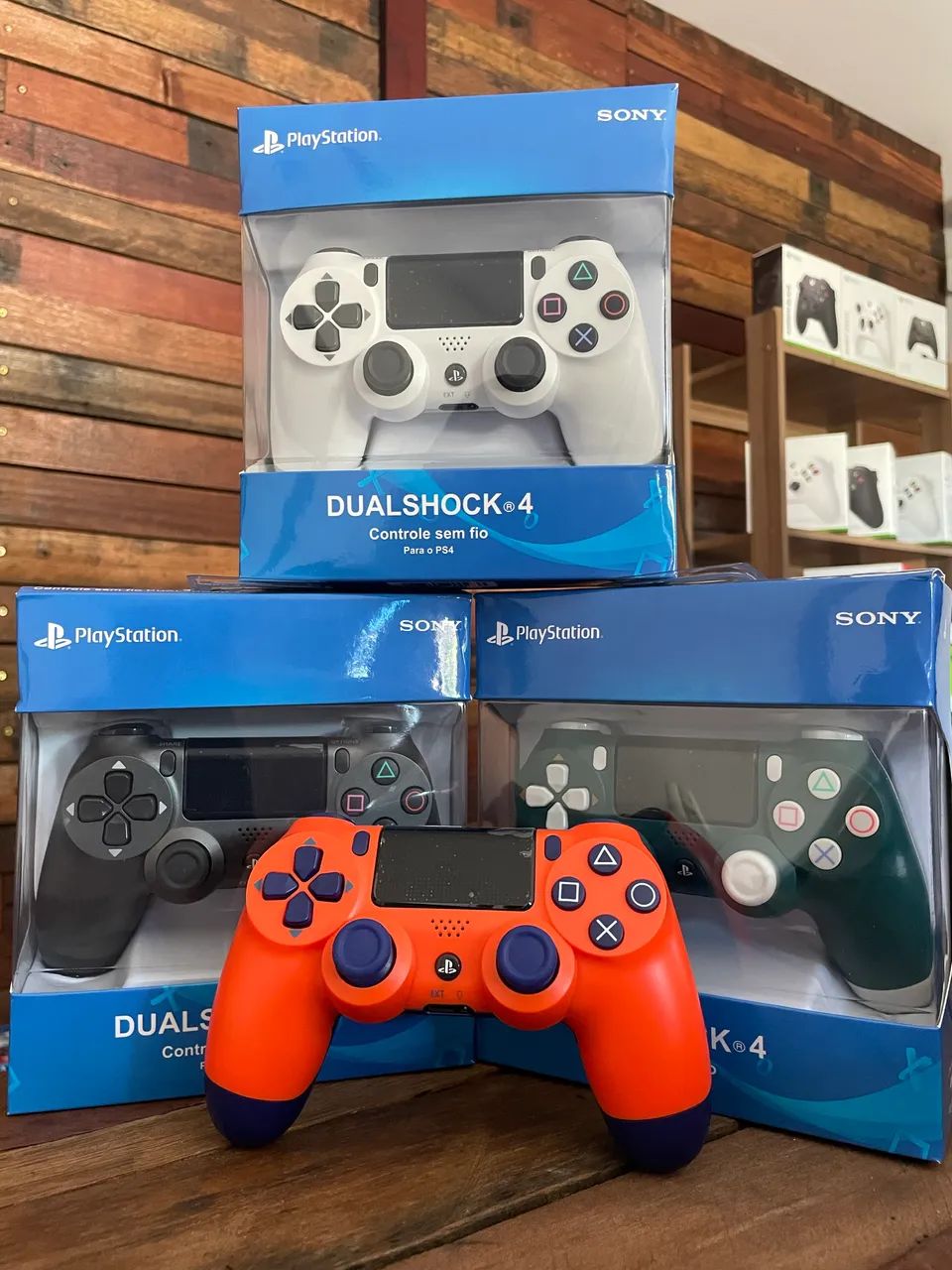 Controle PS4 PC TV Manete Diversas ENTREGAMOS  - Foto 5