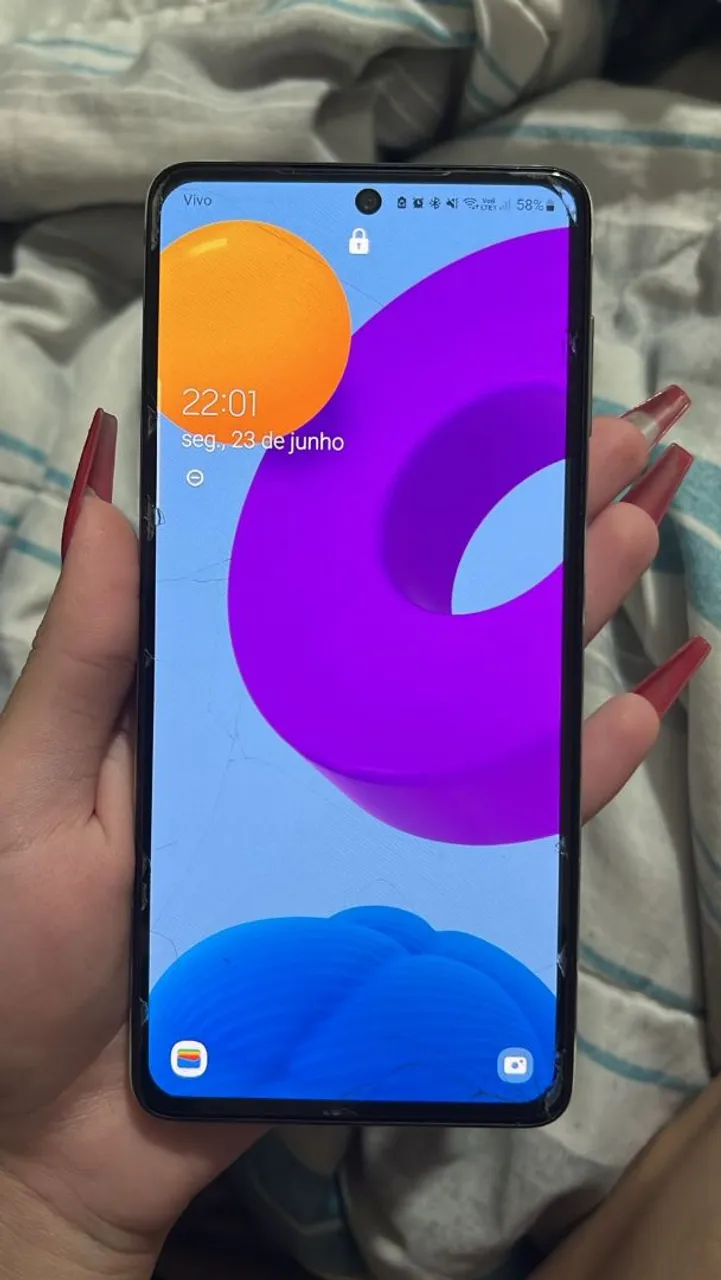 Vendo Samsung M52 em ótima qualidade