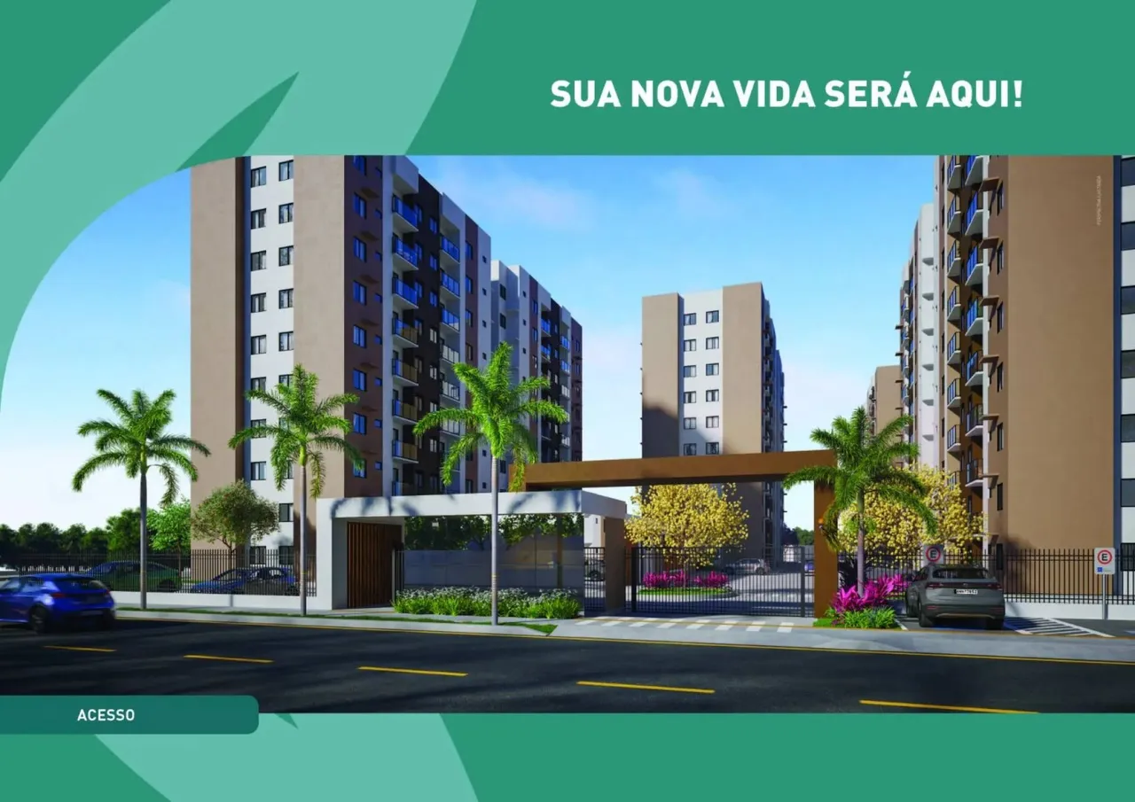 Ap 2 Quartos com Suíte no Lunar Nova Aruana  Conforto e Praticidade no dia a dia