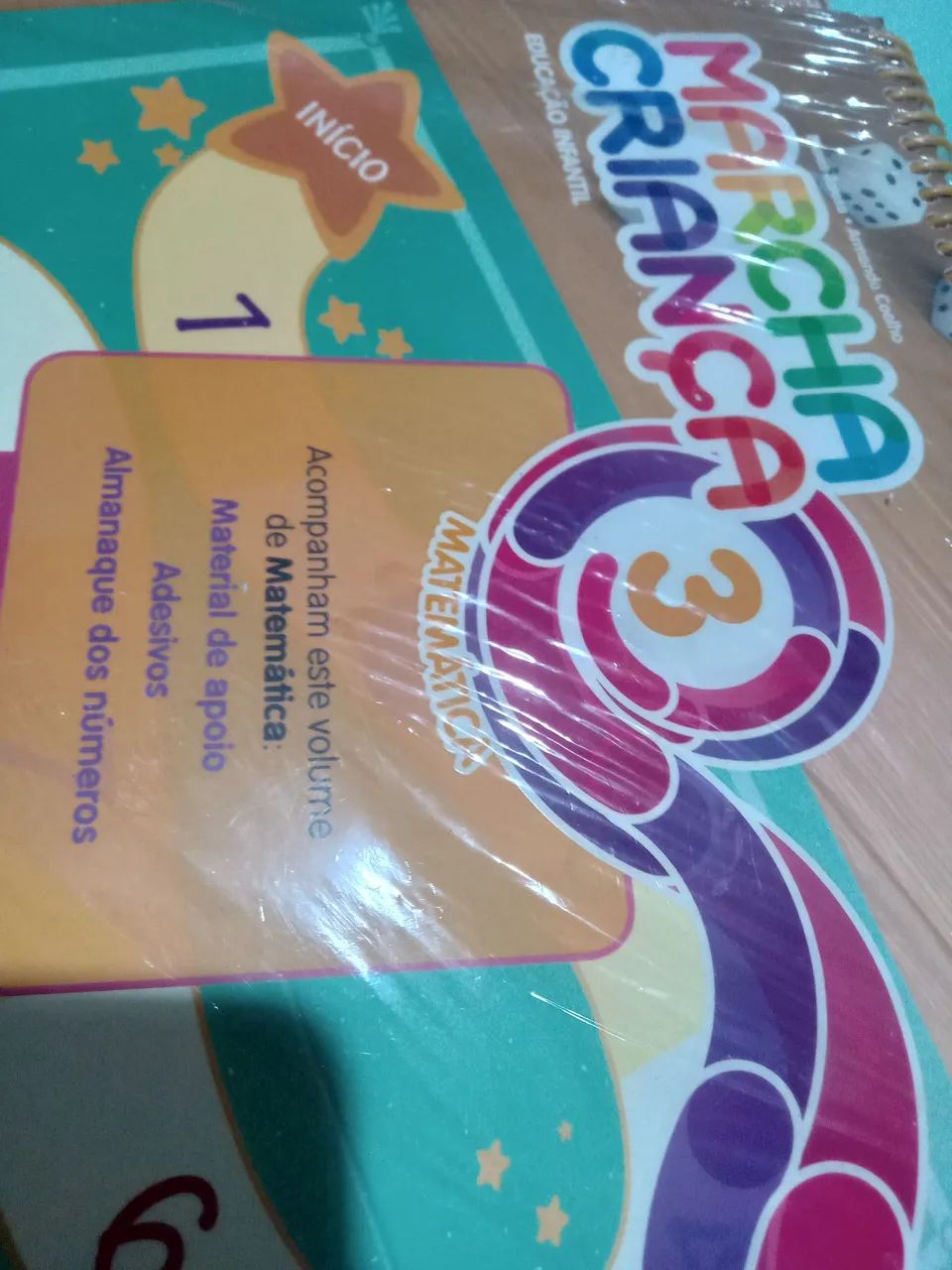 Livro didático Marcha Criança 3 - Matemática - Educação Infantil - Foto 2