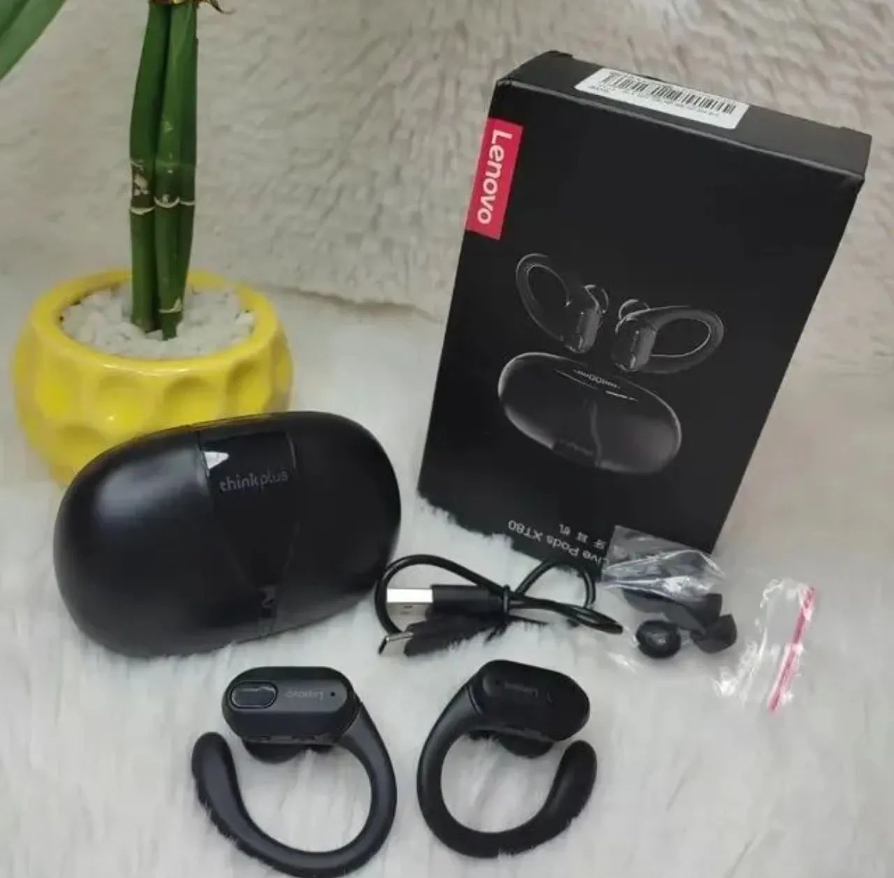 -Fone de Ouvido Bluetooth Lenovo xt80 - lacrado - Foto 3