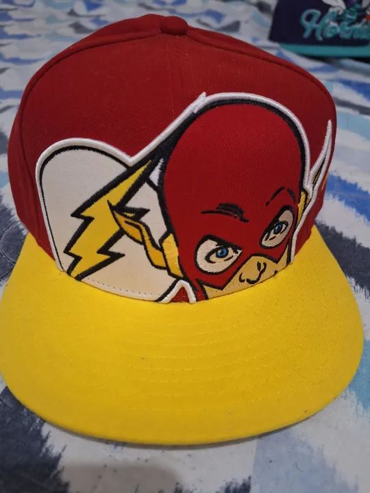 Boné The Flash - Novo  tamanho 71/8 56,8 cm