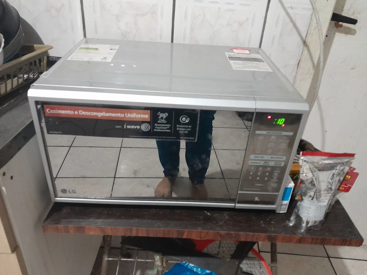 Micro-ondas LG com iWave