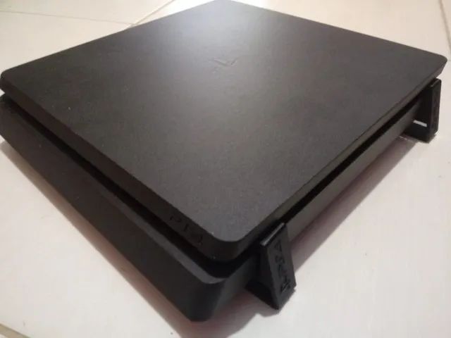 Suporte Horizontal Ps4 Slim Playstation 4 Pezinhos - Foto 2