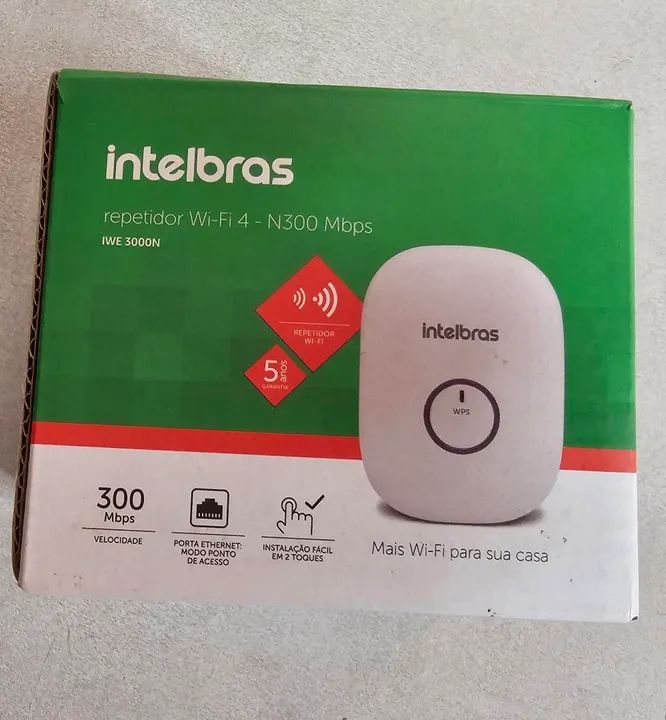 Repetidor wi-fi Intelbras 300mpbs - Foto 3