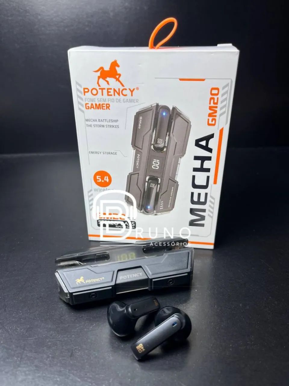 Fone de Ouvido Potency Mecha  - Foto 5