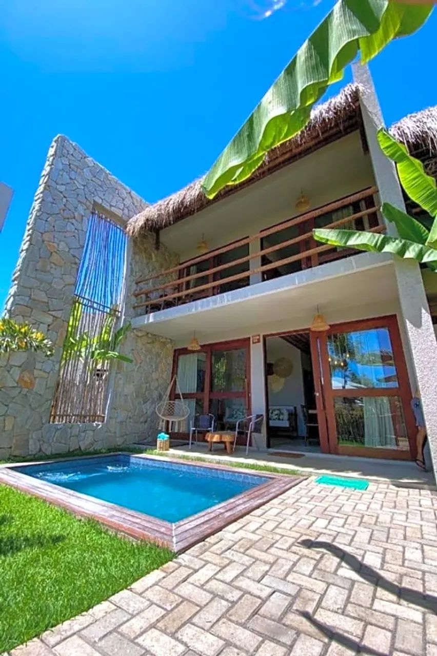 Linda casa na Praia do Patacho a 60m da praia!