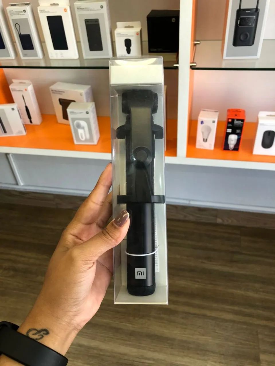 Mi Selfie Stick Tripod Novo Original 