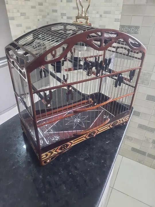 Gaiola de torneio para coleiro - Foto 4