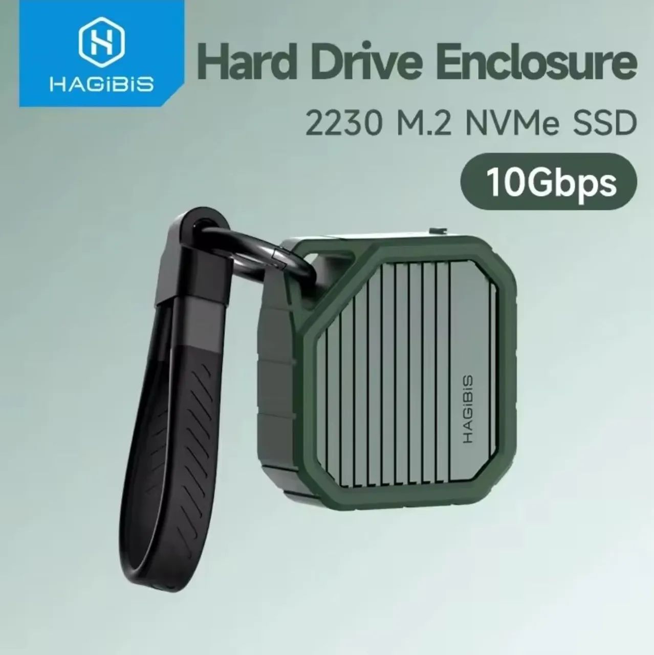 Case NVMe SSD 2230 M.2 10Gbps HAGIBIS