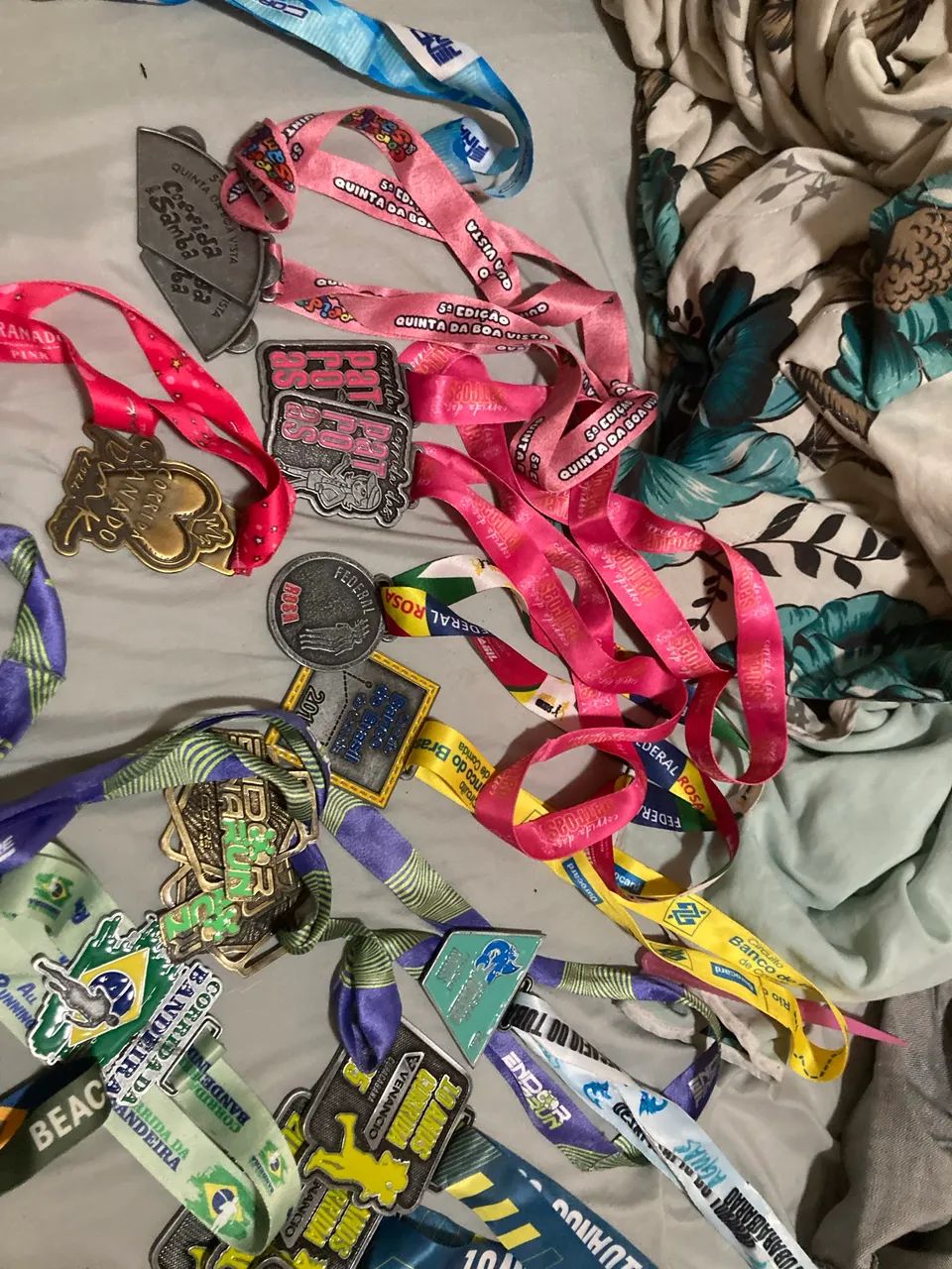 Combo medalhas corrida de Rua
