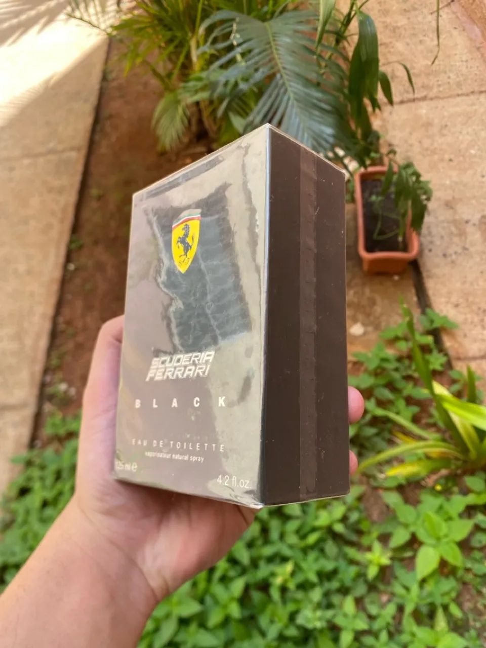 Perfume Ferrari Black Eau de Toilette 125ml original novo lacrado  - Foto 5