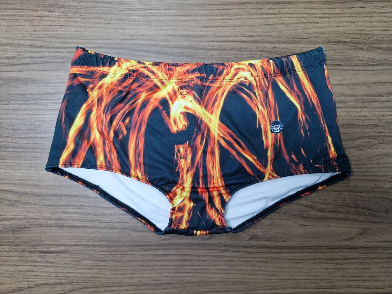 Sunga (shorts, calção) de Praia Estampado - Foto 3