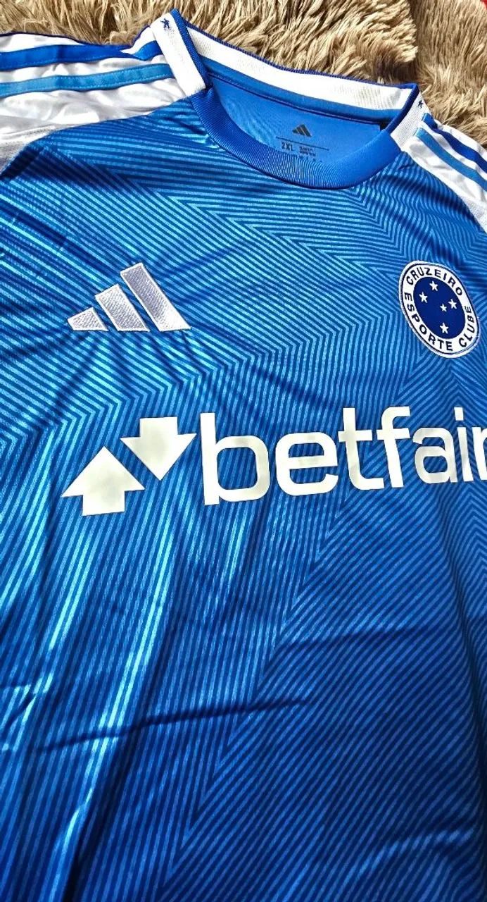 Camisa de Futebol Cruzeiro Betfair - Adidas - Foto 3