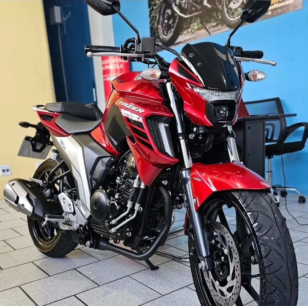 Yamaha Fazer 250 2022 Freios ABS  - Impecável! $21.990 - Foto 5