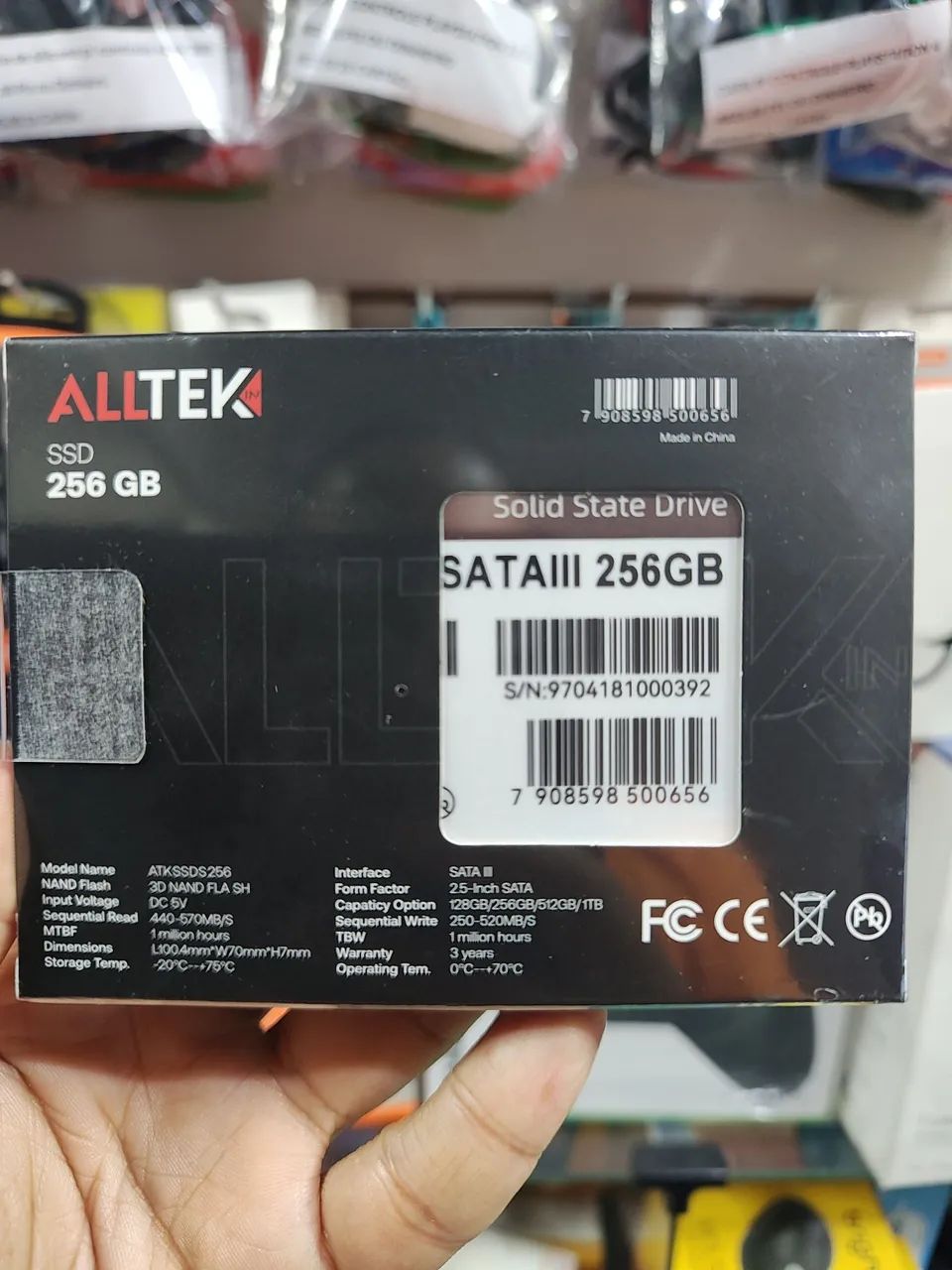 HD SSD 256gb Alltek - Foto 2