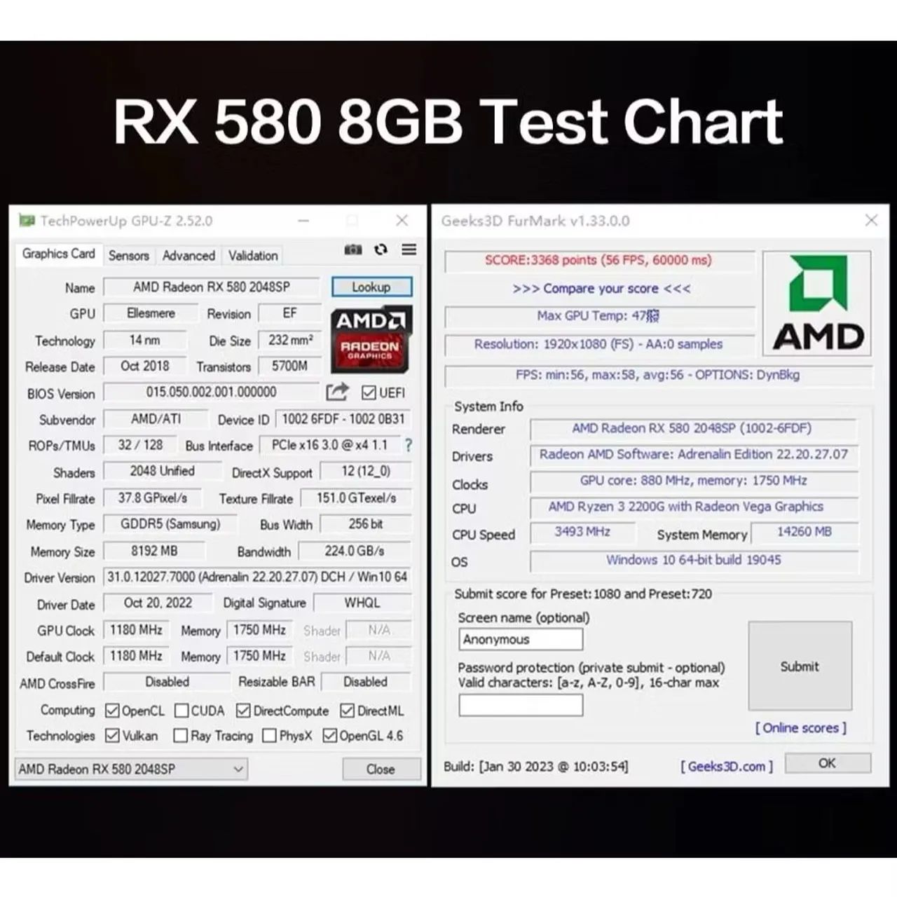 Placa de Vídeo RX 580 8GB 2048SP - MLLSE - Foto 4