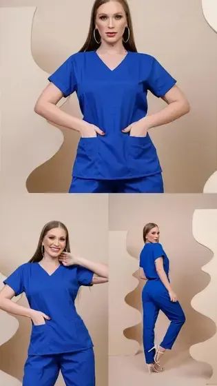 Conjunto cirúrgico hospitalar tamanho  P Novo - Foto 2