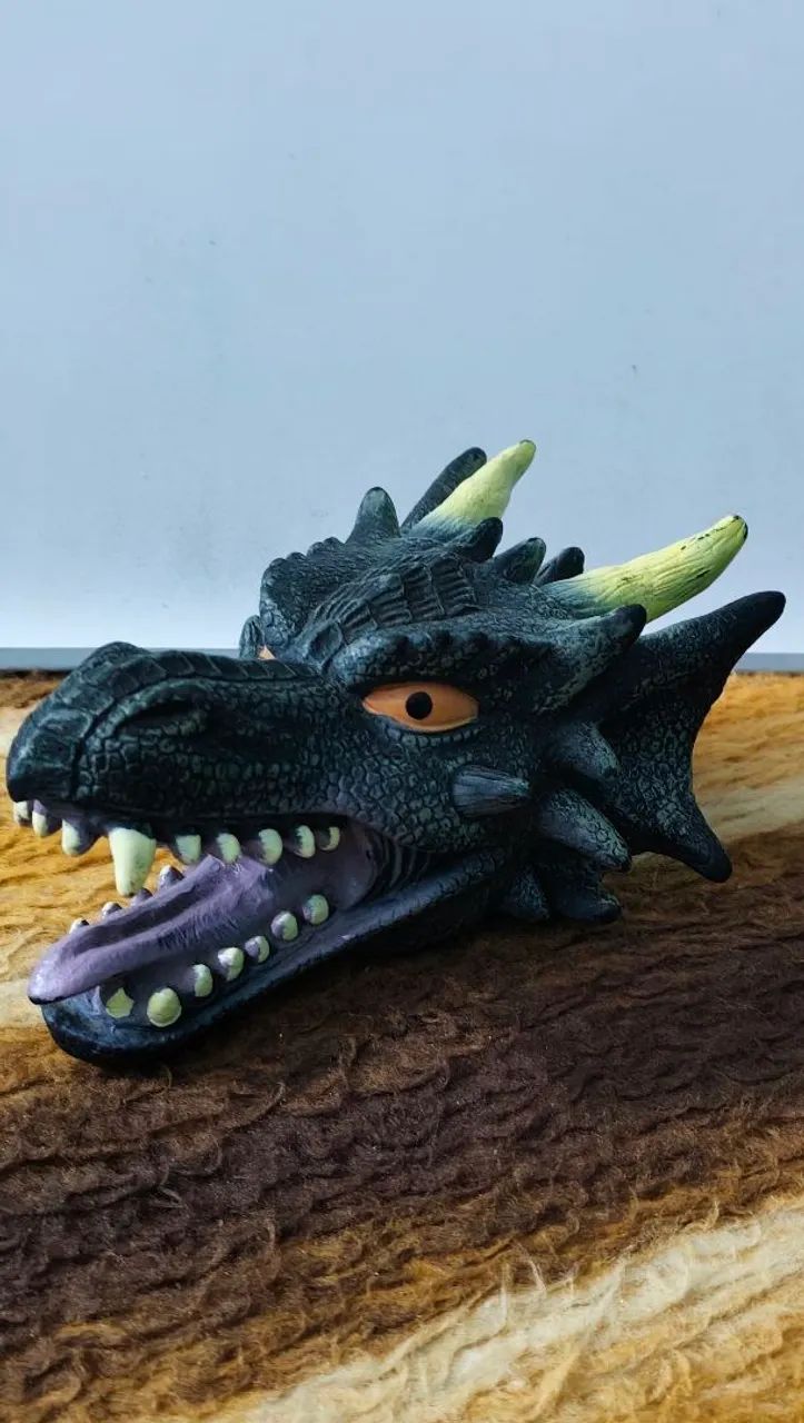 Aparador de Livros - Cabeça de Dragão - Foto 2