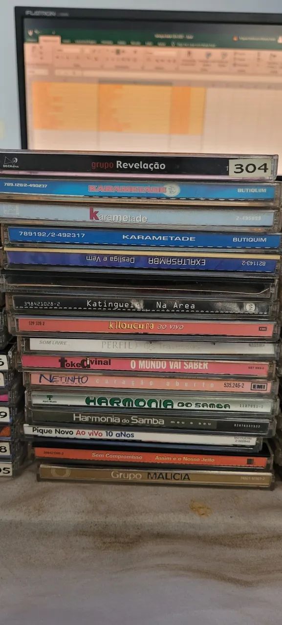 Coleção de CDs de Samba e Pagode 100 itens  - Foto 5