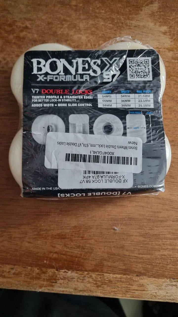 Bones X97 58mm modelo novo no lacre - Esportes Sobre Rodas