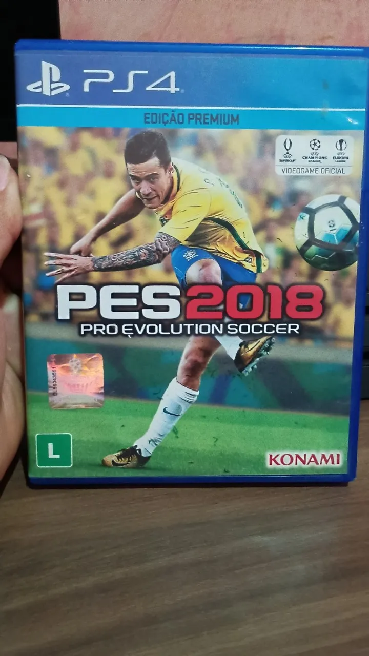 PES 2018 PS4 JOGO