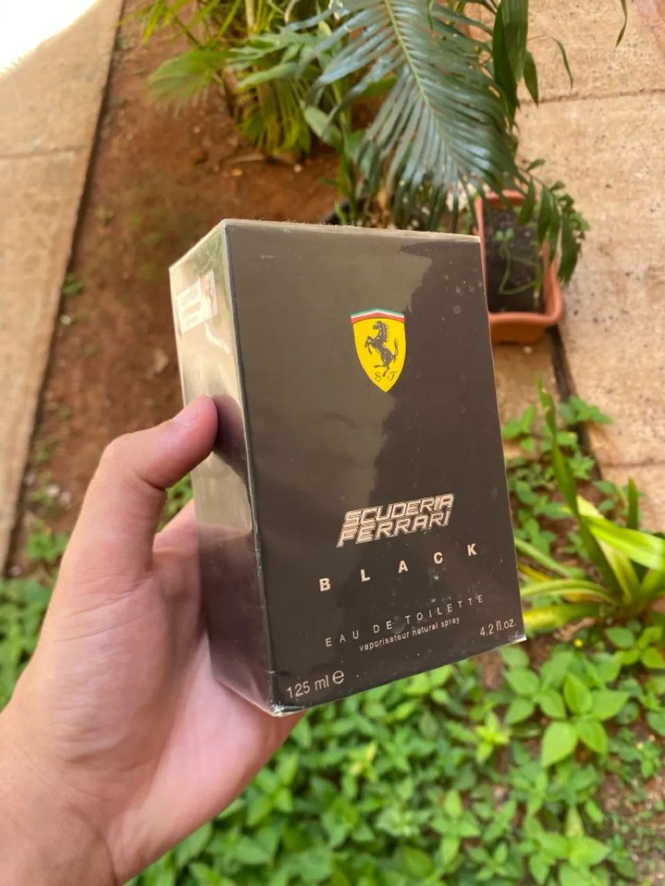 Perfume Ferrari Black Eau de Toilette 125ml original novo lacrado  - Foto 2