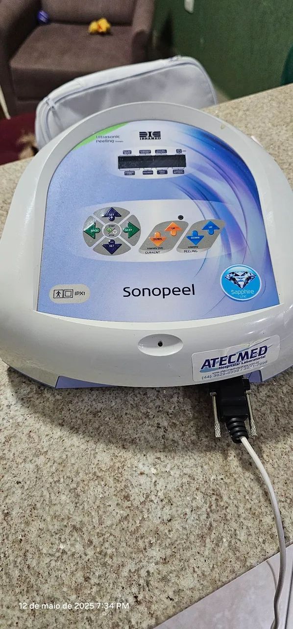 Aparelho de Peeling Ultrassônico Sonopeel ibramed 