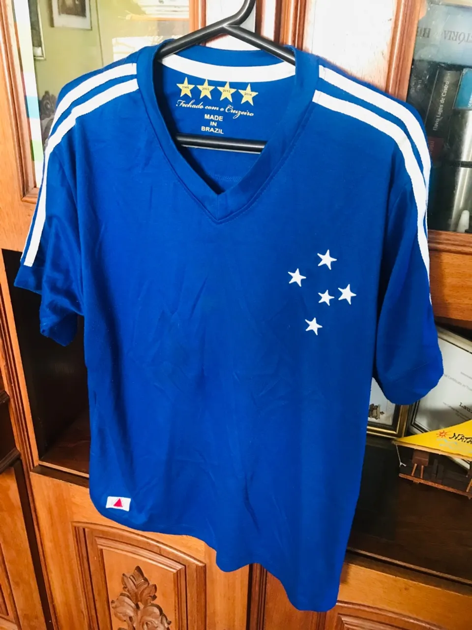 Camisa do Cruzeiro versão retrô M