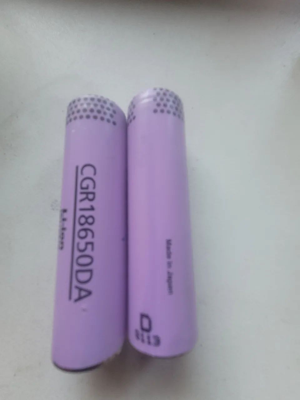 2 Baterias CGR18650DA panasonic 2450mah- Alta performance!