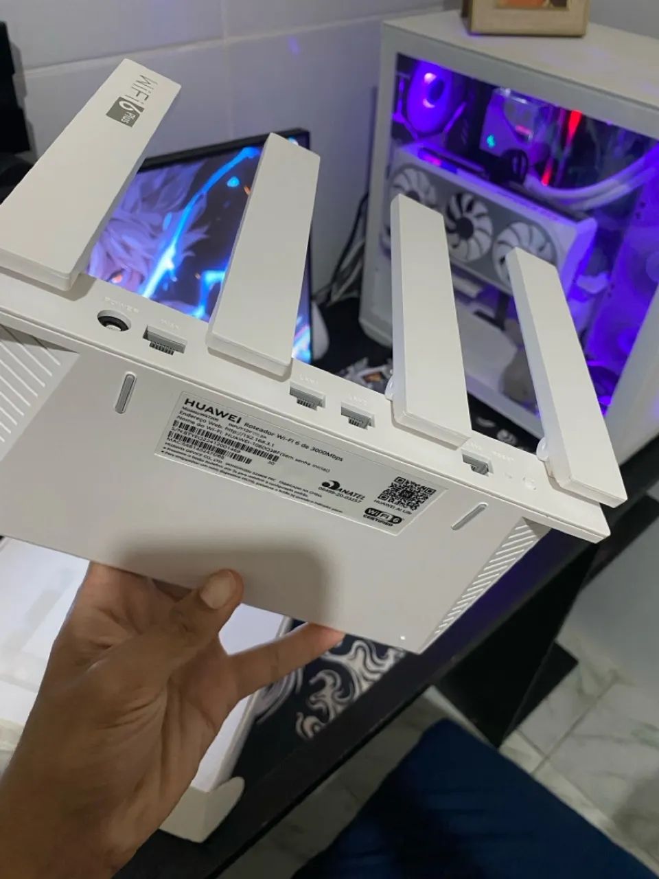 Roteador Huawei WiFi6+ AX3 PRO Quad-core - Foto 6