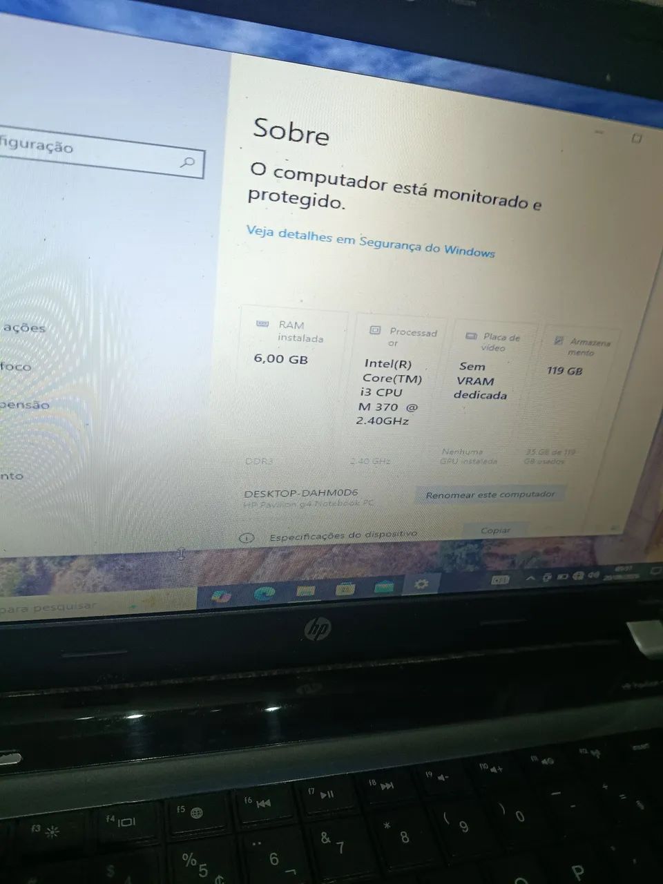 Notebook HP Pavilion G4 - i3 SSD 120 GB - Foto 3