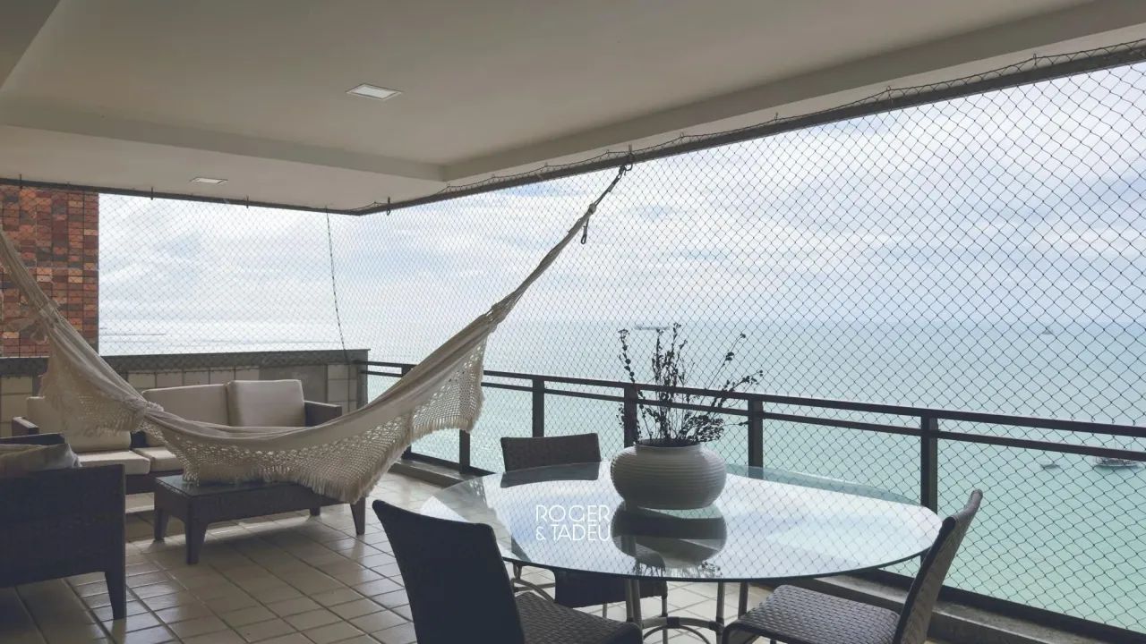 APARTAMENTO 438M² NA BEIRA MAR DE FORTALEZA