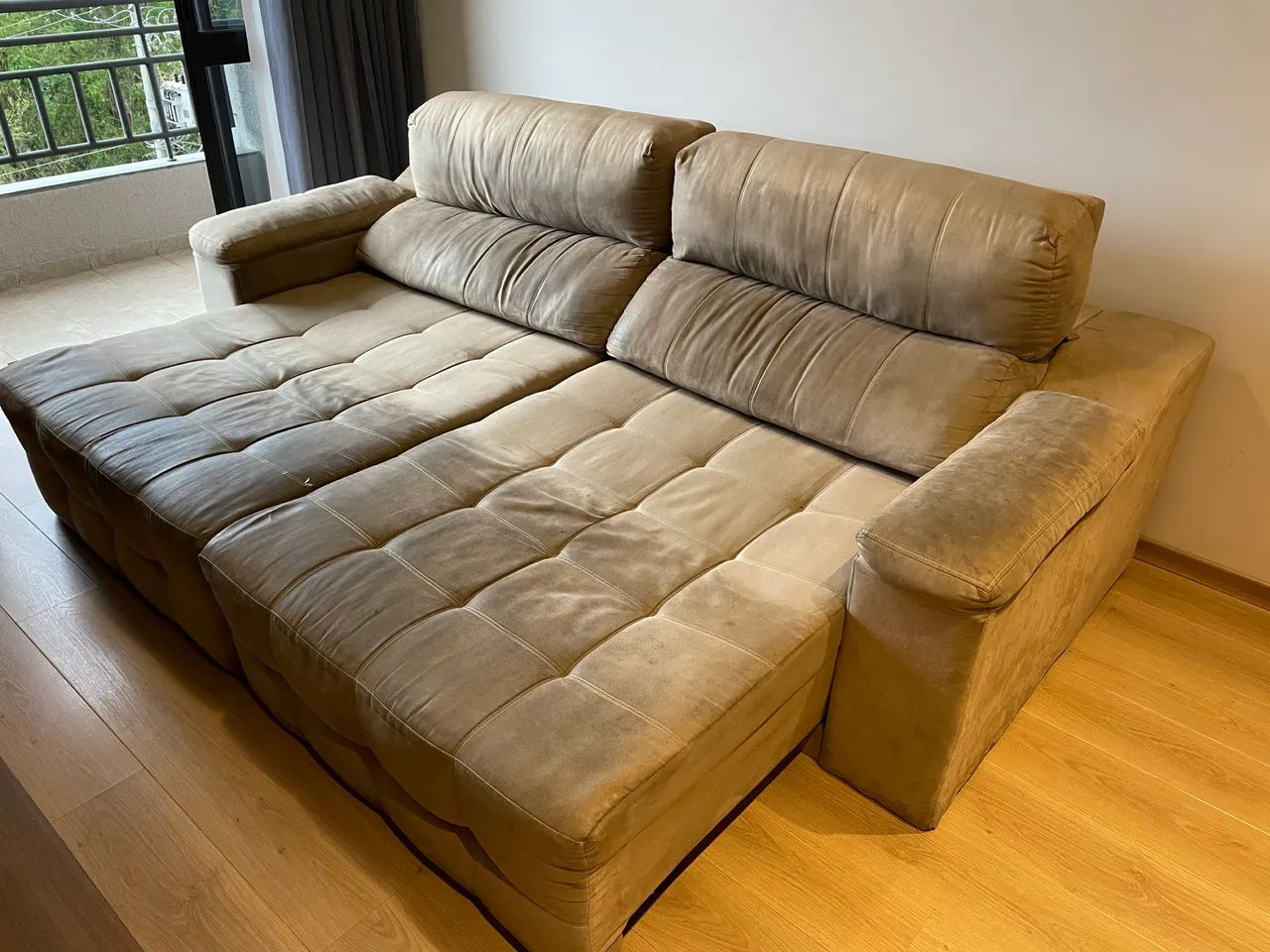 Sofá 4 lugares oportunidade! - Foto 3