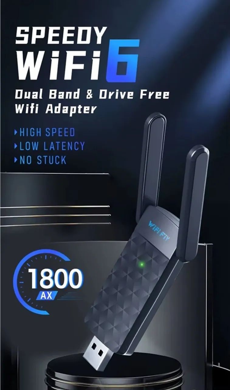 Adaptador USB WiFi 6 AX1800  - Foto 2