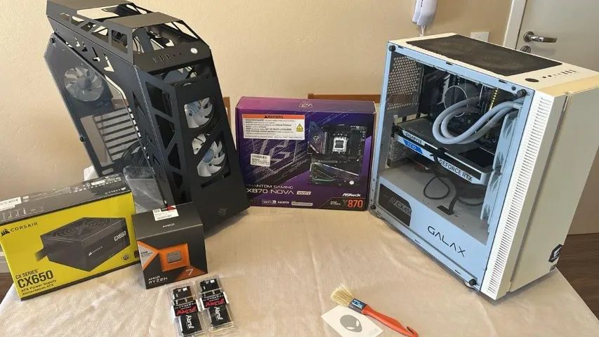 Pc Gamer Ryzen 7 7800X3D + RTX 4060GB - Foto 4