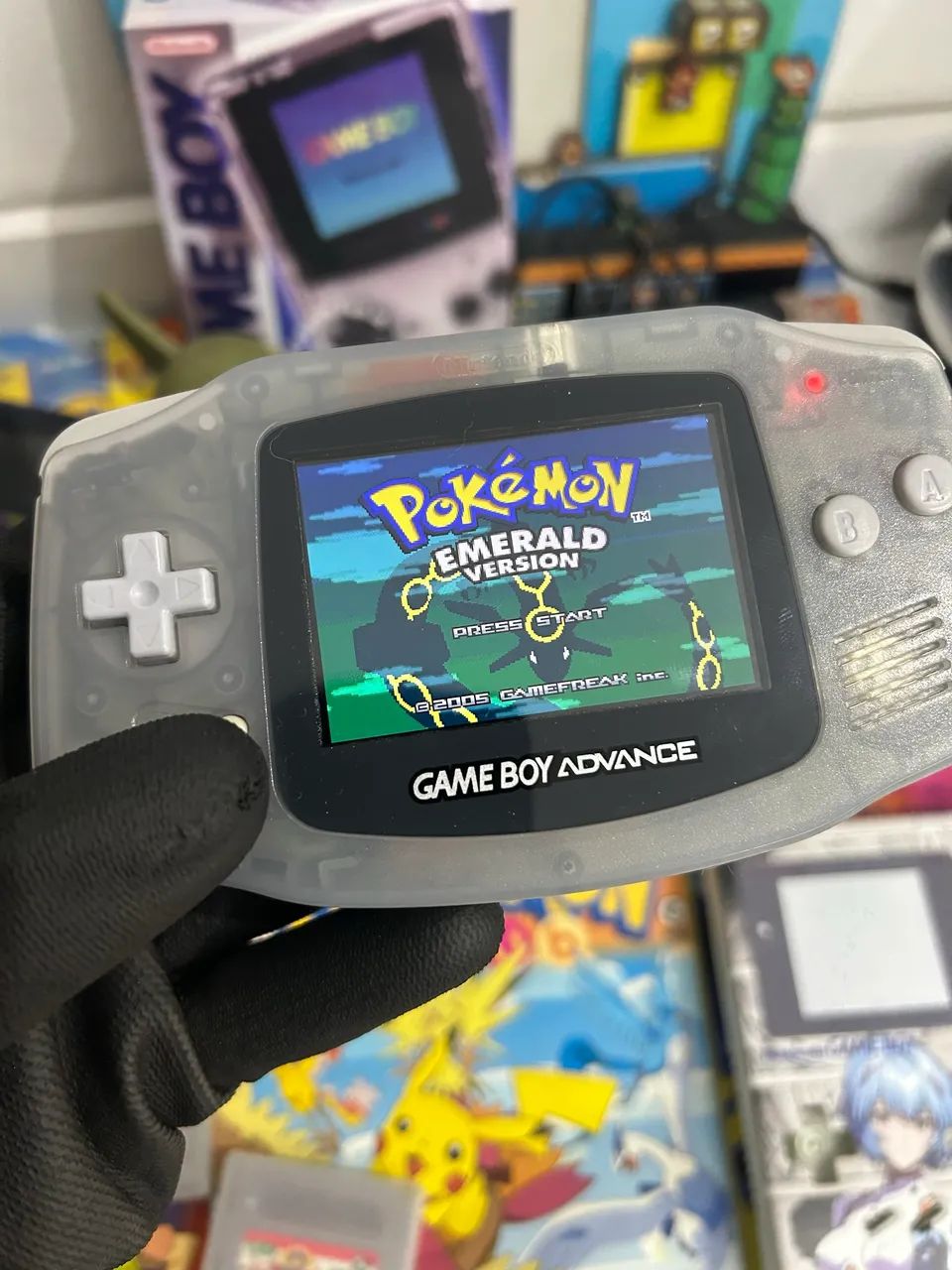 Game boy advance carcaça original tela ips  - Foto 2