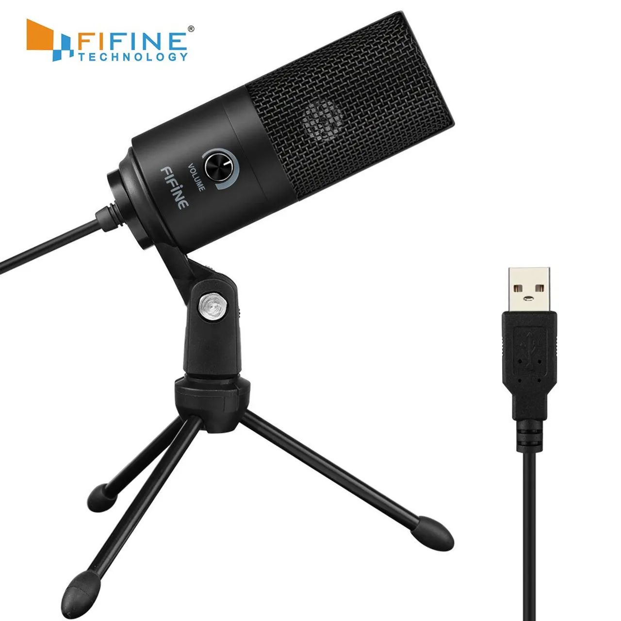 Microfone Fifine +Adaptador  - Foto 5