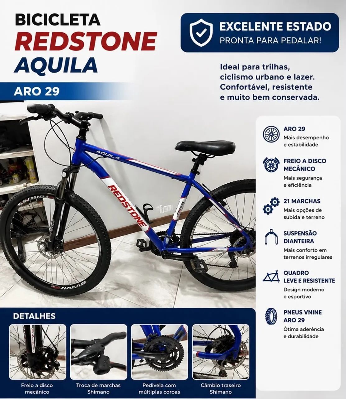 Bicicleta Redstone 