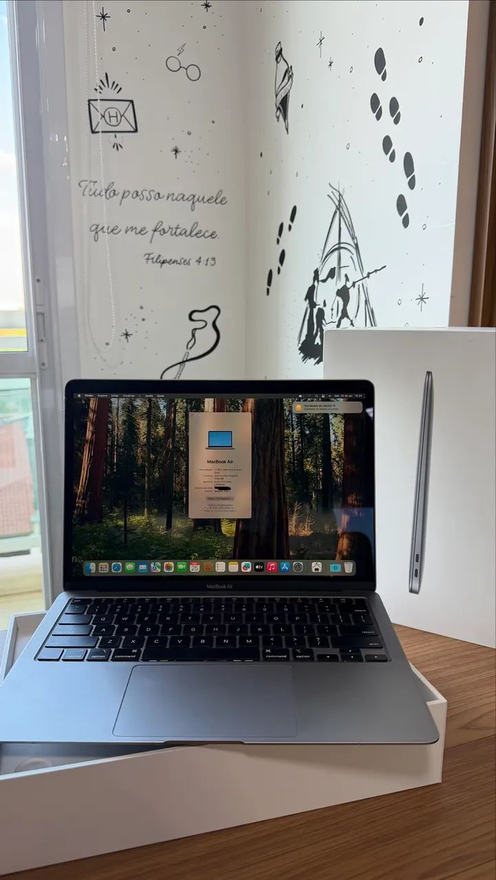 MACBOOK AIR 2020 8/256gb - RETIRE EM LOJA FÍSICA - - Notebooks