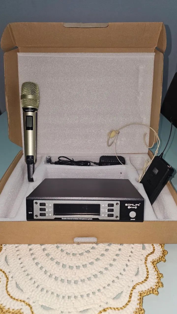 KIT MICROFONE SEM FIO  - Foto 5