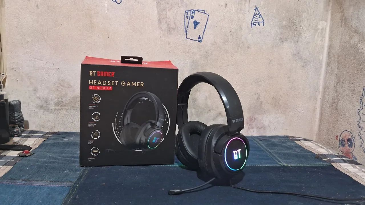 Fone gamer novo  - Foto 2